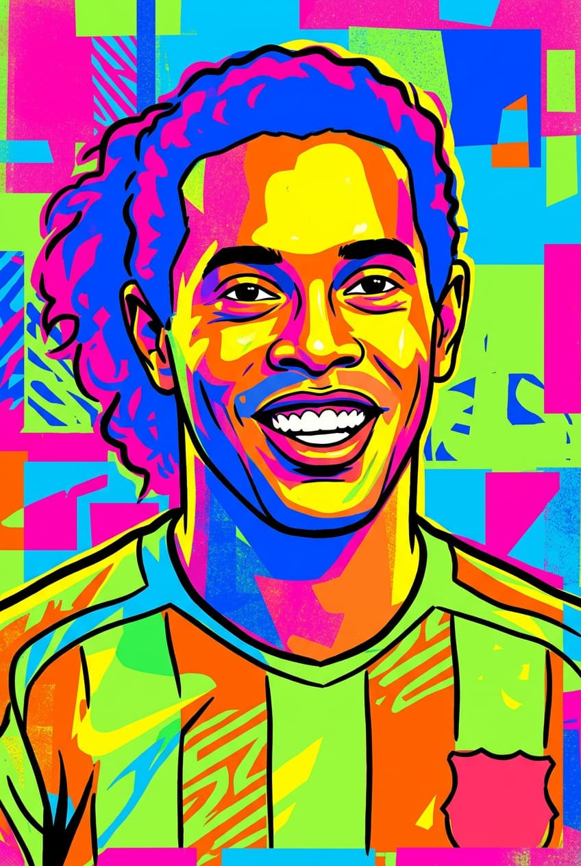 Ronaldinho — Pop Art